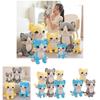 Adorable Cartoon Cat Plush Toy Sweet Cat Stuffed Animal Pillow For Kids And Girls