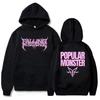 Album Popular Monstour Printing Hoodies Falling In Reverse Rock Band Sweatshirts Winter Hooded Long Sleeve Pullovers Moletom Men