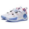 New LiNing Wade Fission 7 V2 Anti Slip And Wear Resistant Breathable Low Top Basketball Shoes Men's Standard White ABPR047-1