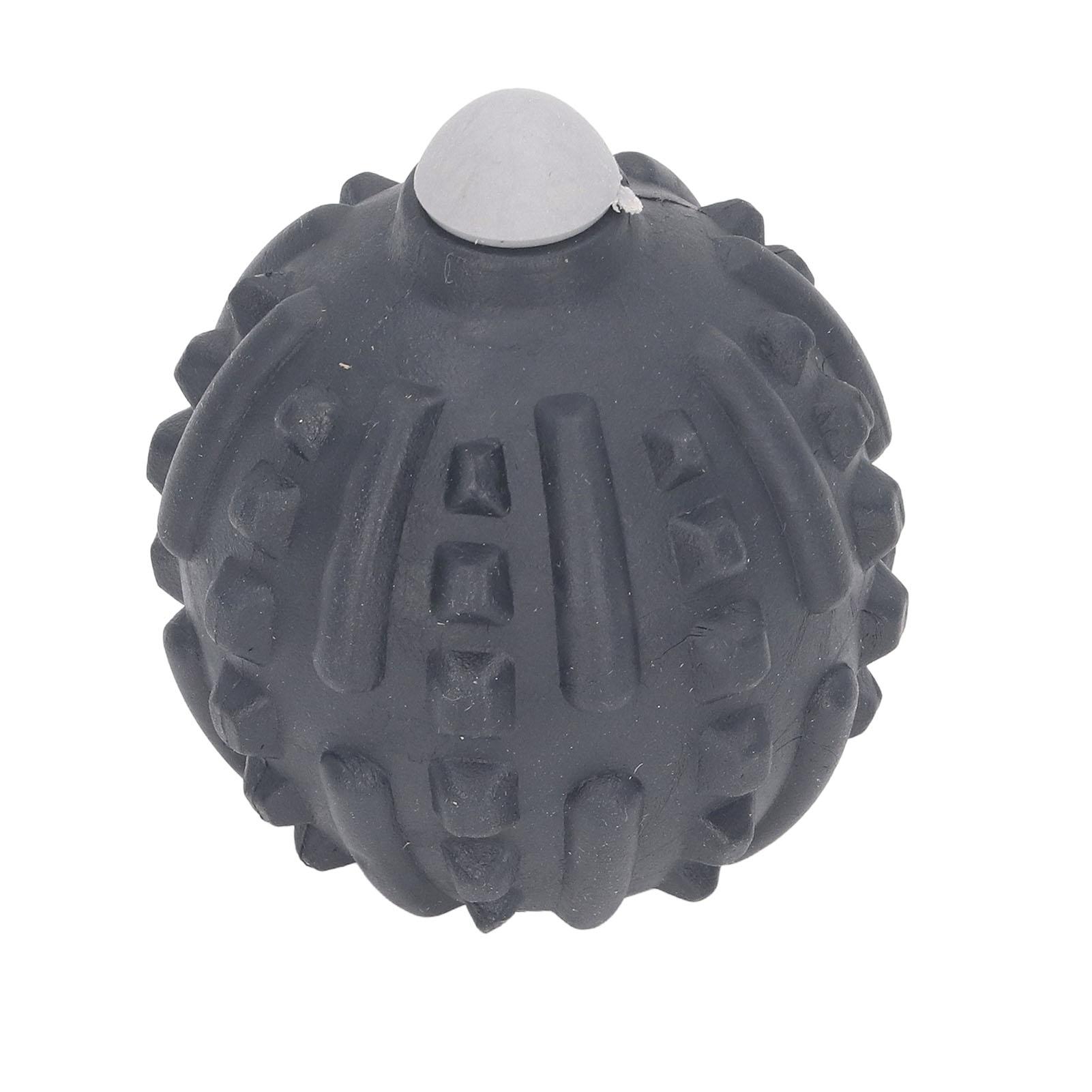 

Массажный мяч со сменной головкой, электрический вибрирующий мышечный фасциальный мяч для ног, спины, рук, шеи чёрный