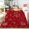 1Pc Santa Claus Reindeer Rug Office Carpet Indoor Outdoor Doormat Nonslip Soft And Comfortable Living Room Christmas Halloween Gift D91817