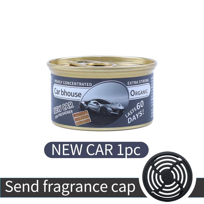 Bestseller Holzblock Dosenauto Aromatherapie, Auto Duftpaste, Deodorierender Lufterfrischer, Hochwertiges Festparfüm