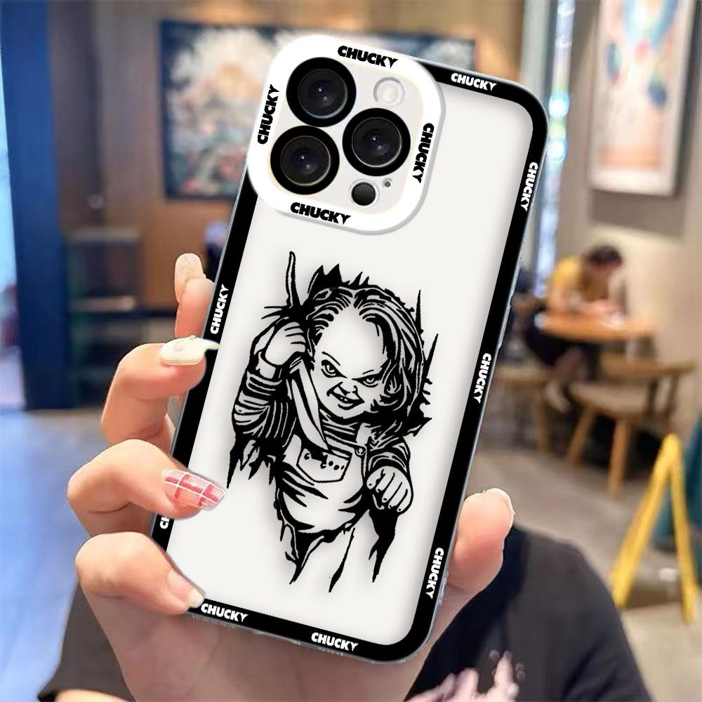 Charles Lee Ray Chucky Doll Phone Case For OPPO RENO 13 13F 12 12F 11 11F 10 8 8Z 8T 7 7Z 6 6Z 5 5F 2F 2Z FIND X3 Clear Case