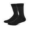 Men's Plus Size Argyle Stripe Knee-High Socks - Solid Colors for Autumn/Winter
