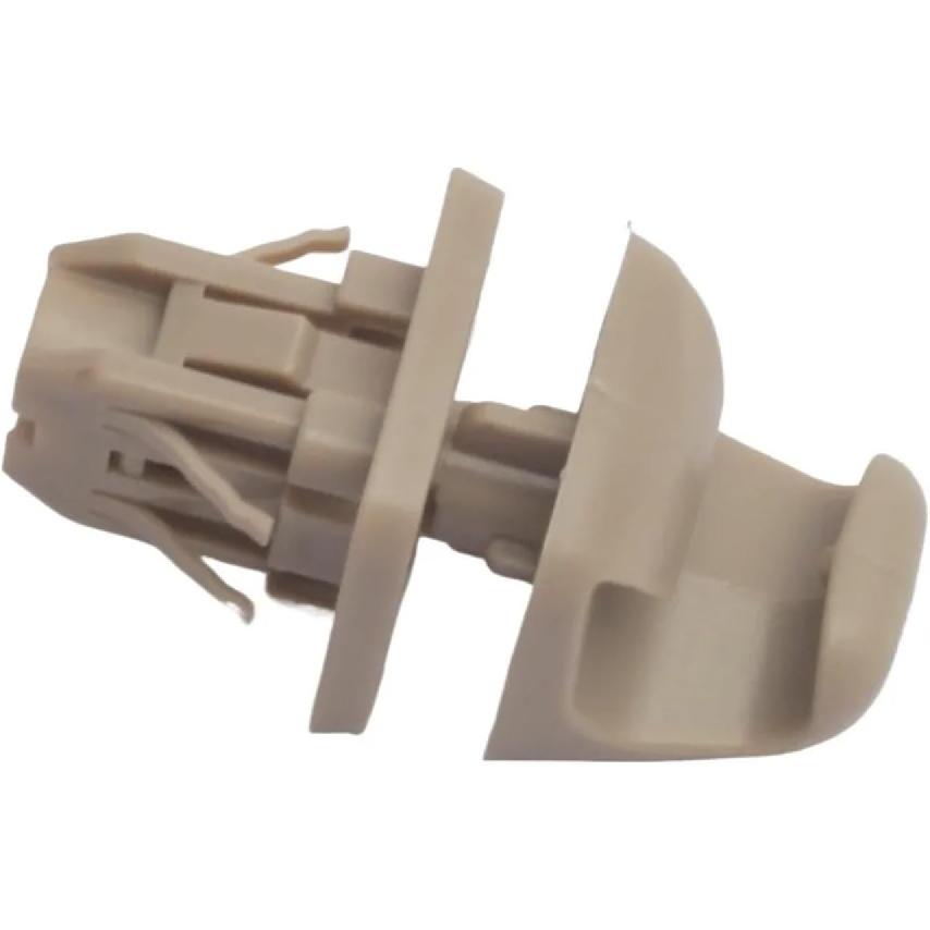 Sun Visor Clip Fit for Toyota Prado Land Cruiser Highlander Sun Visor Fixing Hook Clip Holder Beigegray 1PC 2pcs Sun Visor Holder(2PCS)