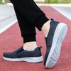 Spring New Flying Woven Breathable Old Man Father Shoes Middle-aged and Old People Not Tired Feet Leisure Walking Shoes