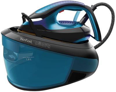 Tefal Sv8151 Express Vision Bügelsystem, Blau/Schwarz | Tefal