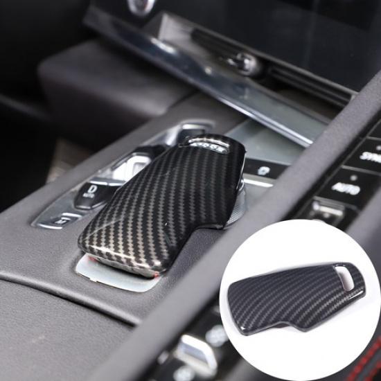 Carbon Style Car Center Sport Mode Shifter Cover Trim For Corvette C8 -2024