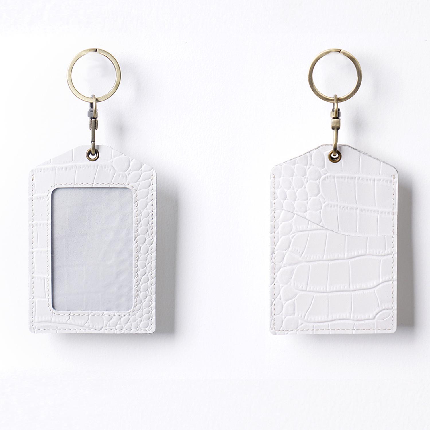 

Кожаный держатель удостоверения личности и защитный чехол для пропуска на работу, в студенческие и университетские учреждения