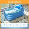 Bañera Inflable Para Adultos Plegable Tina de Baño de Burbujas de PVC Para Uso en Casa