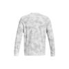 Under Armour Rival Logo Print Cotton Crew Neck Long Sleeve Sweatshirt Men Sweatshirt White 1377186-100