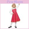 European Folk Dress Costume For Girls With Uniform Fabric For Stage Performance