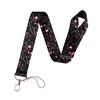 Leopard Printed Key Lanyard  ID Badge Holders Animal Phone Neck Straps with Keyring Phone Accessories
