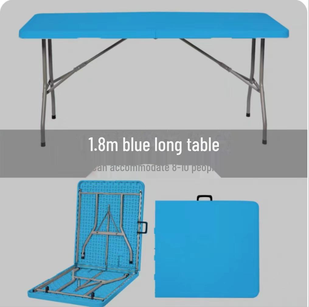 Folding Plastic Table for Office or Dining - Portable and Versatile