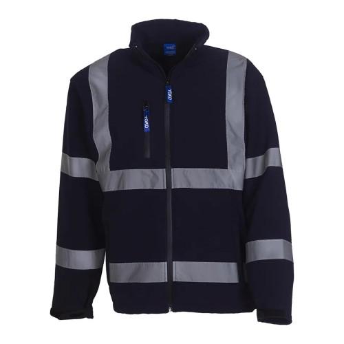 Yoko Mens Fluo Soft Shell Jacket
