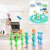 12pcs Dart Suction Cup Soft Silicone Suction Cup Game Set Stress Relief Puzzle Suction Cup Toy