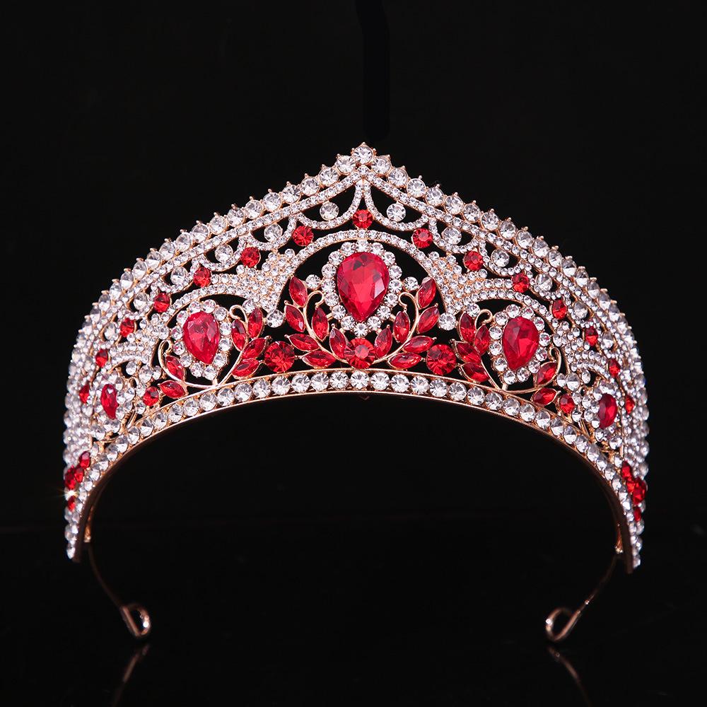 Bride Wedding Tiara Miss World Coronation Tiara Accessories Wedding Dress Temperament Headband Hair Accessories