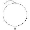 Französischer Chic Titanstahl Fußkettchen für Damen - Elegant, vielseitig und super glänzend exotische Fußkette