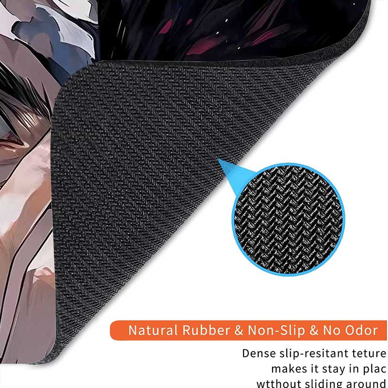 Anime Satoru Gojo Standard-Mauspad Jujutsu Kaisen Mausmatte Kleine Gaming-Mausmatte Reise-Mausmatte Rutschfeste Büro-Mausmatte