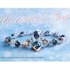 Braccialetti da donna Heart of Ocean a portata di mano Bracciale con ciondolo in cristallo a forma di cuore di pesca, regalo di gioielli per le donne