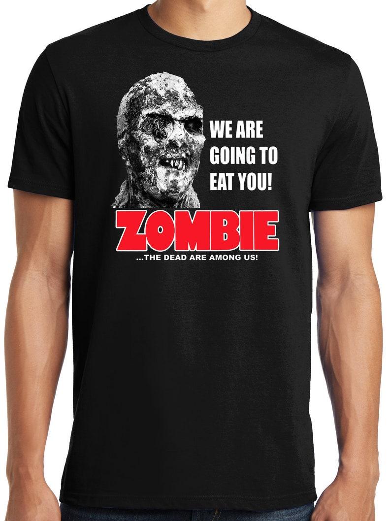 

Big and Tall Zombie Classic Horror Movie unisex T-Shirt M