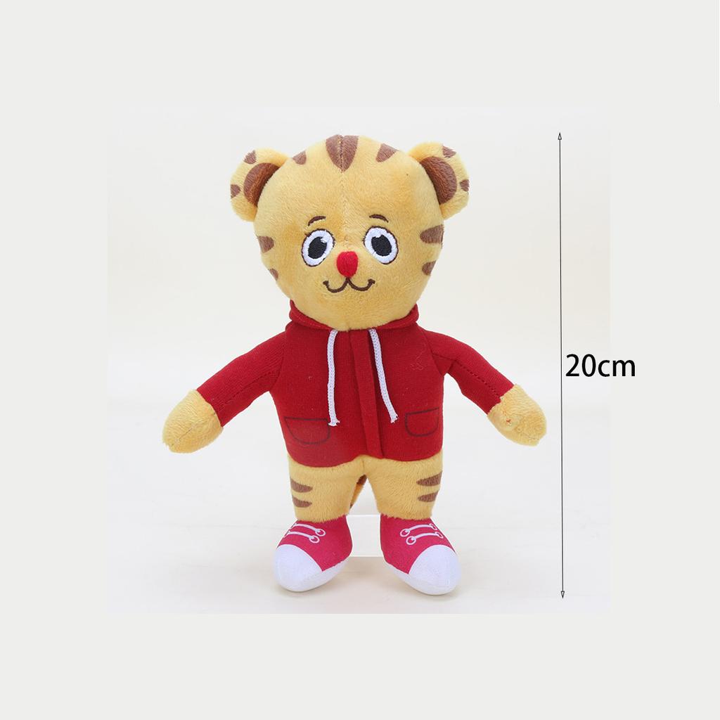 Cute Cartoon Tiger Cat Plush Toy 20 30cm Soft Cotton Stuffed Animal Doll Kids Gift
