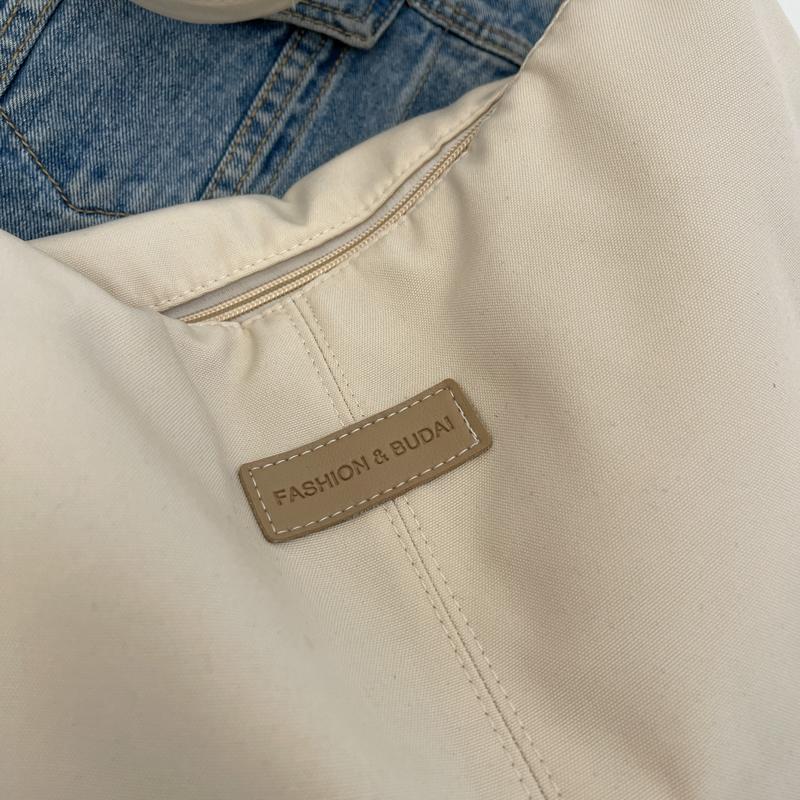 Large Capacity Canvas Bag Oxford Cloth Shoulder Crossbody Tote Bag