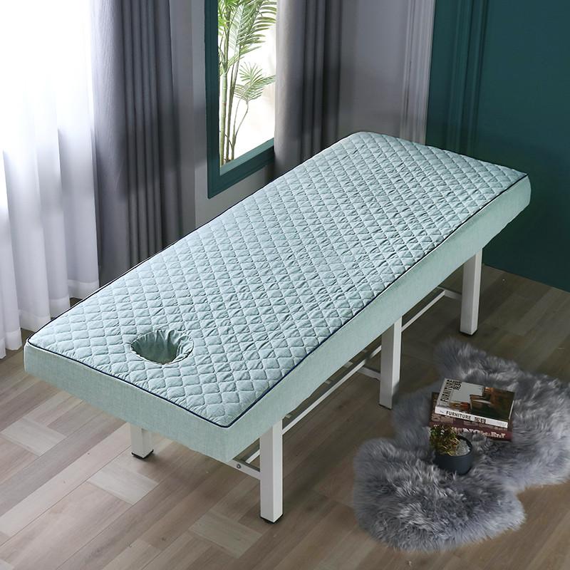 

Thicken Quilted Beauty Massage SPA Special Bedspread Universal Beauty Salon Bed Sheets With Hole Body Massage SPA Bed Cover 70x190cm