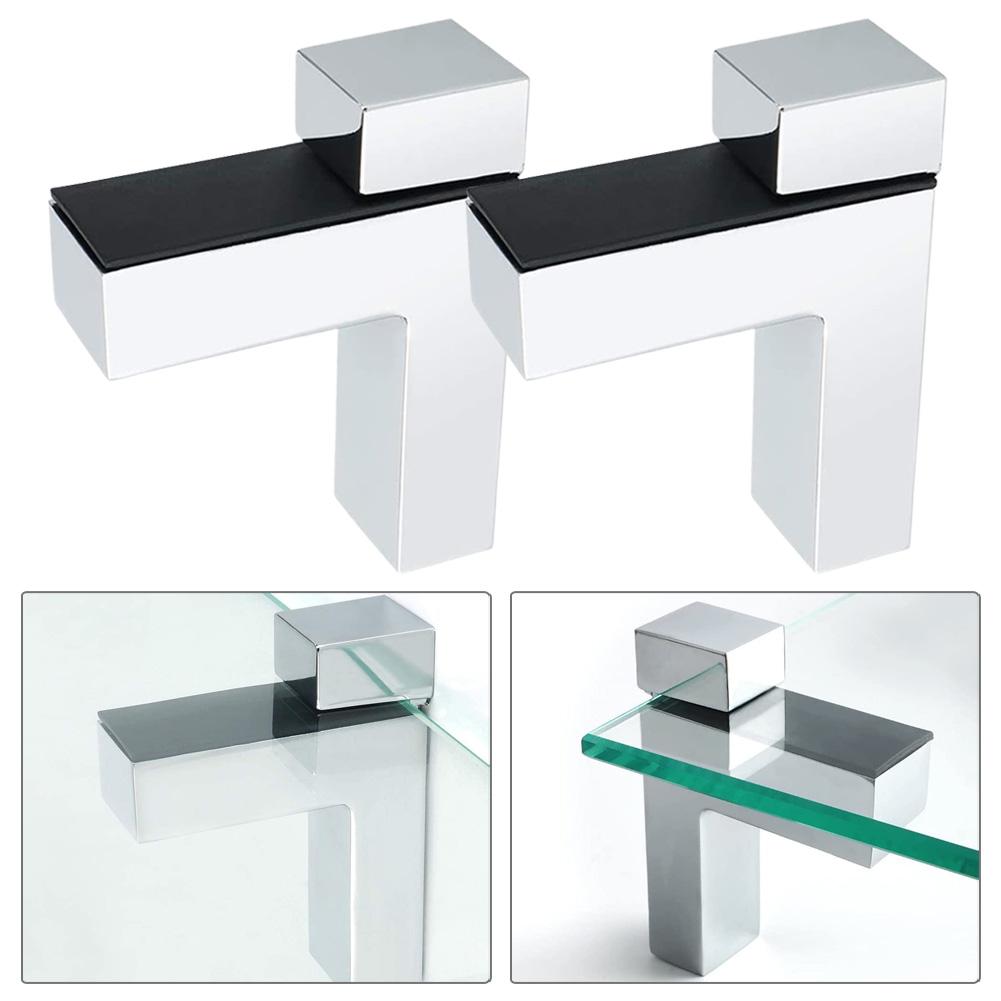 Supporto Regolabile per Esposizione Collezionabili Morsetto per Mensola da Bagno Adatto per Mensole da 3 a 24 Mm Dimensioni Discrete