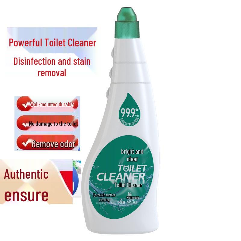 Fresh Scent Toilet Cleaner and Deodorizer, 680g - Bathroom Sterilizer and Descaler
