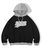 Oversized 1988 Slap Logo Hoodie - Black