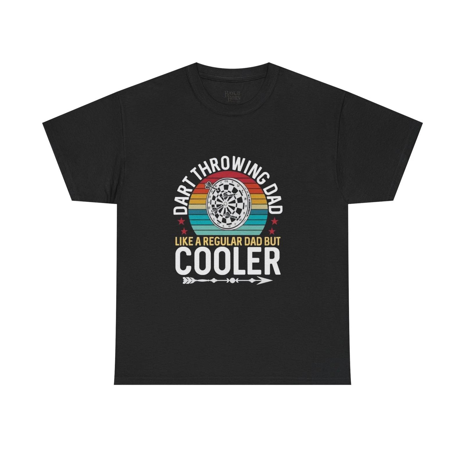 Dart throwing Dad Like A Regular Dad But Cooler T-Shirt L