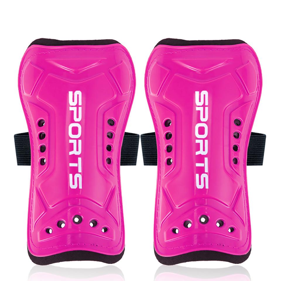 Loogdeel 1Pair Soccer Shin Guards for Children Youth Adults Football Leg Pads Calf Protection Shin Support Straps