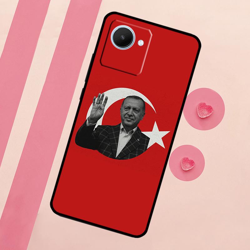 Turkey Recep Tayyip Erdogan For Realme C67 C75 C63 C61 C71 C55 C51 C65 C53 10 11 12 13 14 15 Pro Plus GT6 GT7 Pro Case