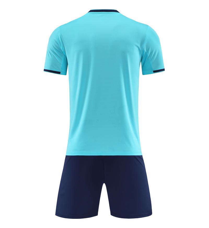 Drop-shipping Customized Football Uniform Set for Adults & Children - Printed Jerseys with Competition Numbers