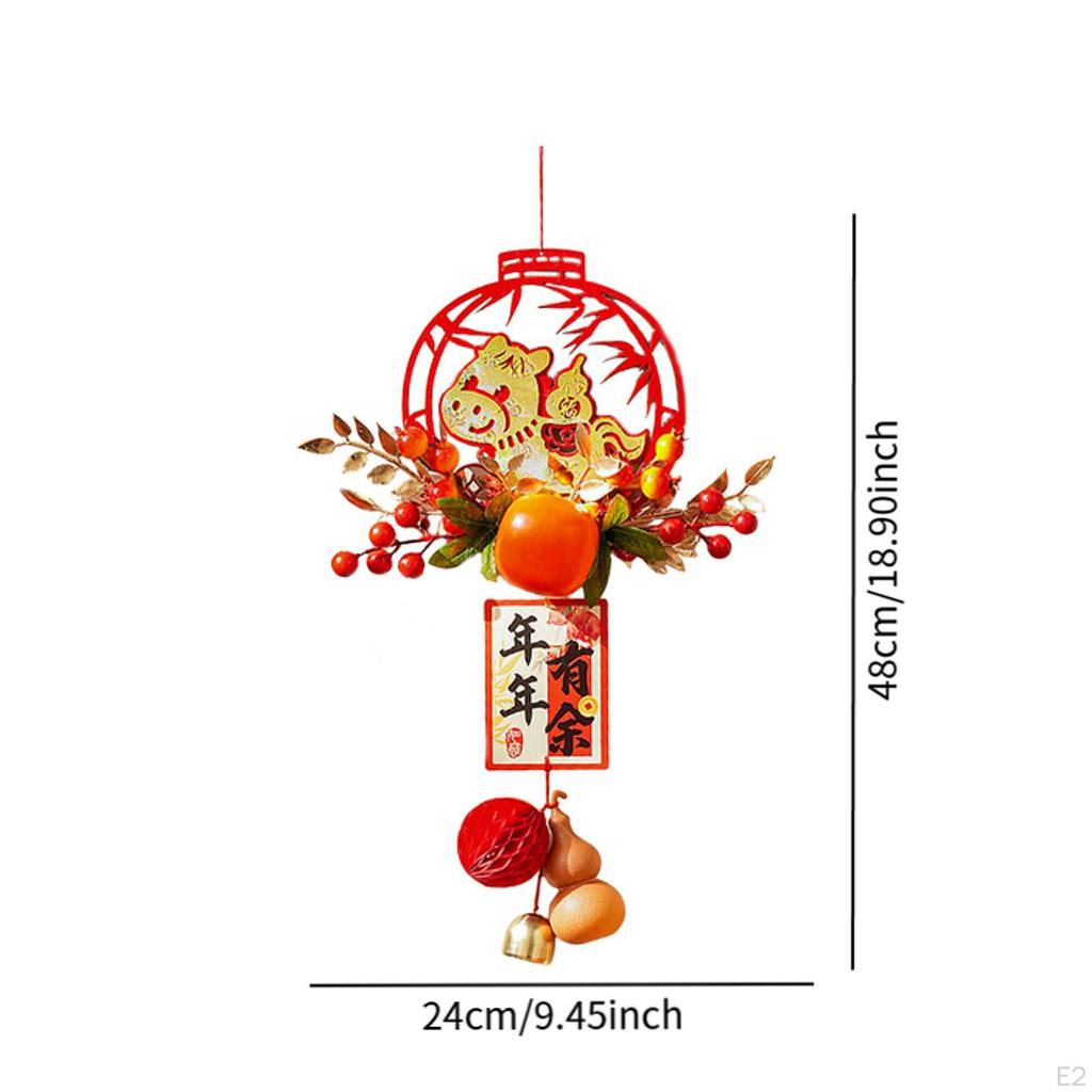 Chinese Year Decoration Supplies Home Decor Traditional Spring Festival for Holiday