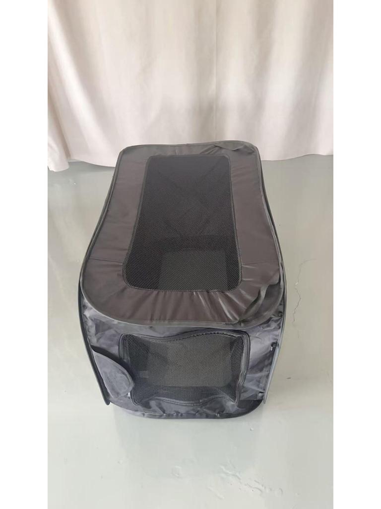 Großer Faltbarer Haustierkäfig & Bett: Geeignet für Hunde und Katzen, Outdoor-Zelt & Aufbewahrung, Haustierlaufstall