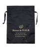 De Pouches and Drawstring Bags EC Exclusive Drawstring Bag for Black [Maison Fleur] Women,