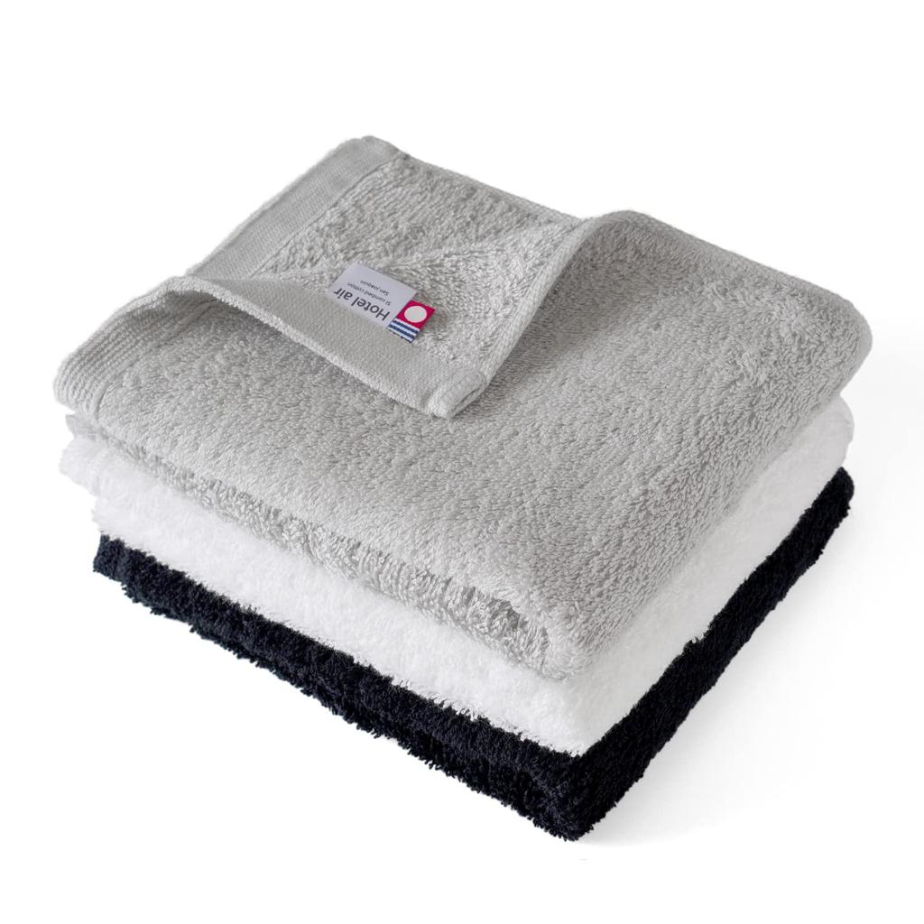Oruta Imabari Towel Certified Face Towel Set of Hotel Made In Japan 3, Air, (10. Winter)