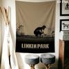 Linkin Park Wall Tapestry Aesthetic Wall Hanging Printed Fabric Blanket Decorative Tapestries for Bedroom Living Room Home Decor