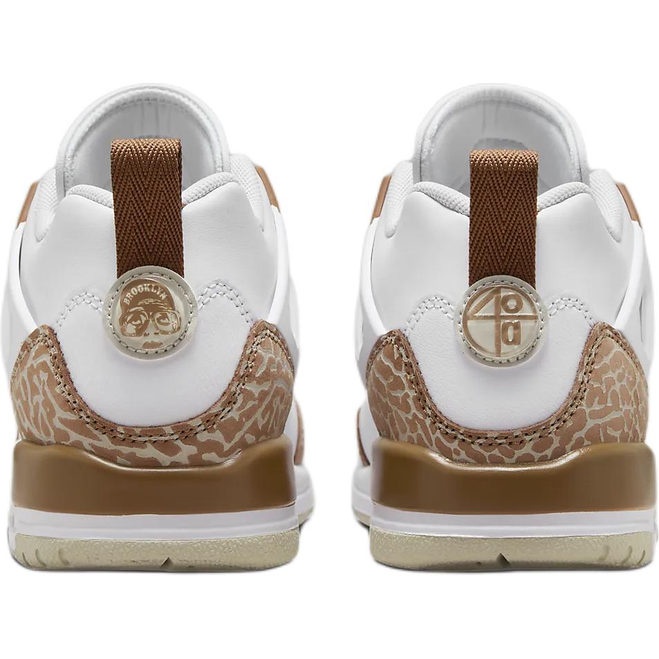 Air Jordan Spizike Low GS Archaeo Brown Kids Sneakers White Light-Bone Pink-Oxford FQ3950-101