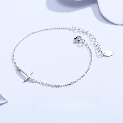 Jewelry Cross Bracelet Women's Silver Jewelry European and American Personality Creative Accessories