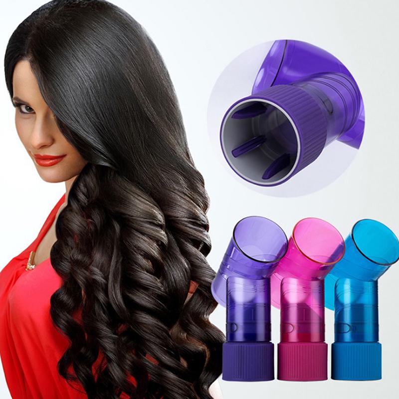 Diy Hair Difuzér Salon Magic Hair Roller Sušení čepice Foukač Wind Curl Hair