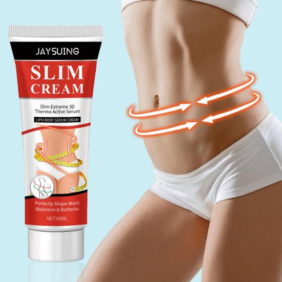 60ml Krém na zpevnění pokožky Tvarování postavy Snížení hmotnosti Spalování tuků Stehna Svaly Paže Zeštíhlující Krém na břicho
