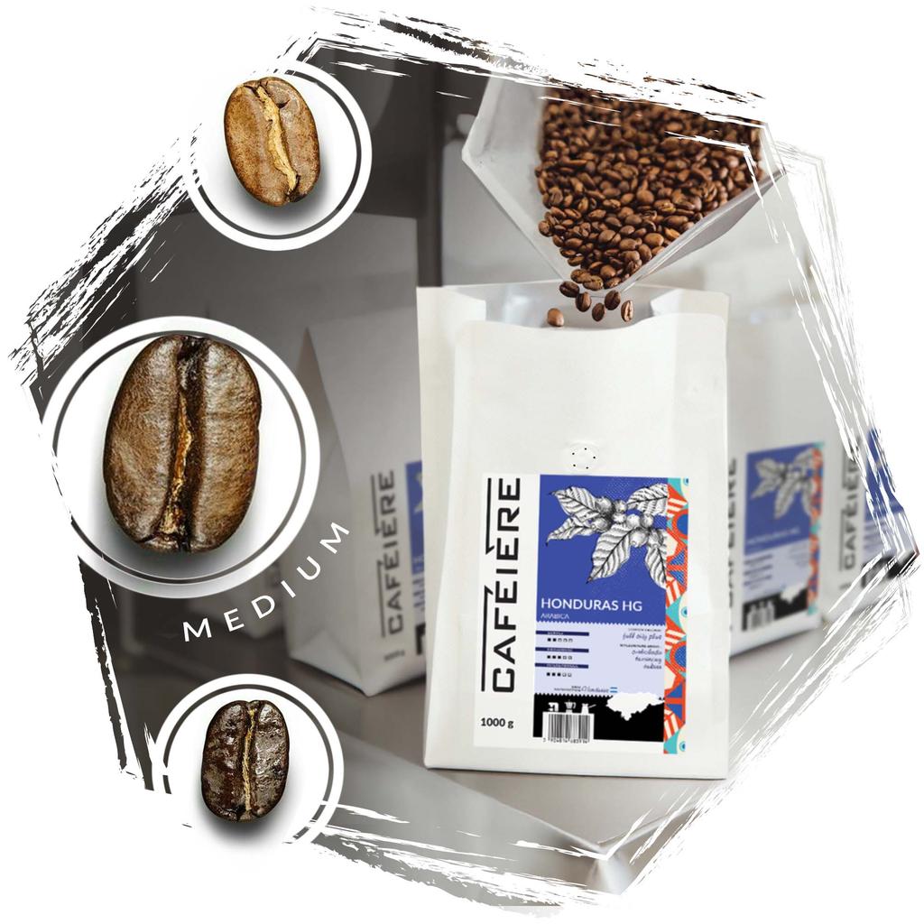 Coffee beans cafeiere Arabica Honduras HG, 1kg