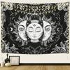 VIKAMA Astrology SunMoon Mandala Tapestry BohemianStyle Wall Hanging Suitable for Living Room or Bedroom Home Decor