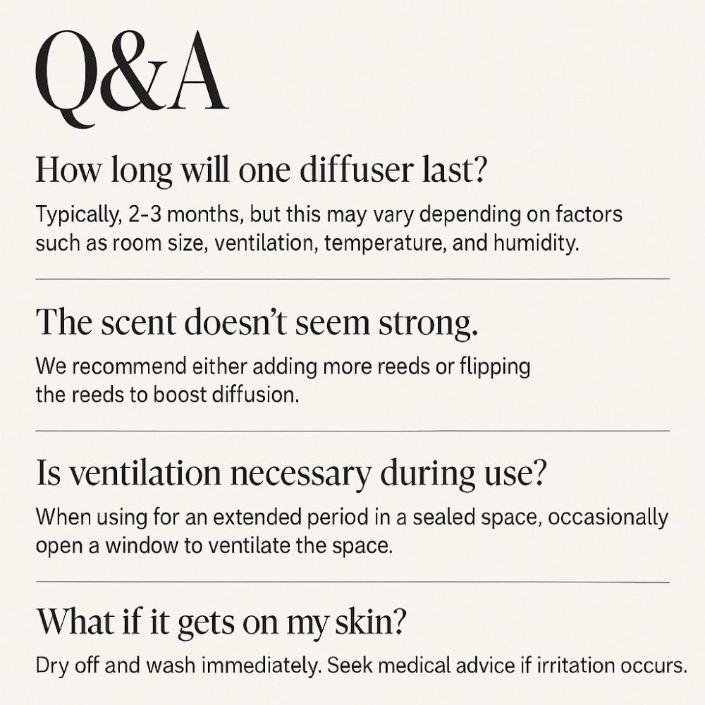 Bouquet Garni Perfume Diffuser – The Original "Soft Cotton" Scent (Fresh Linen & Clean Soap)