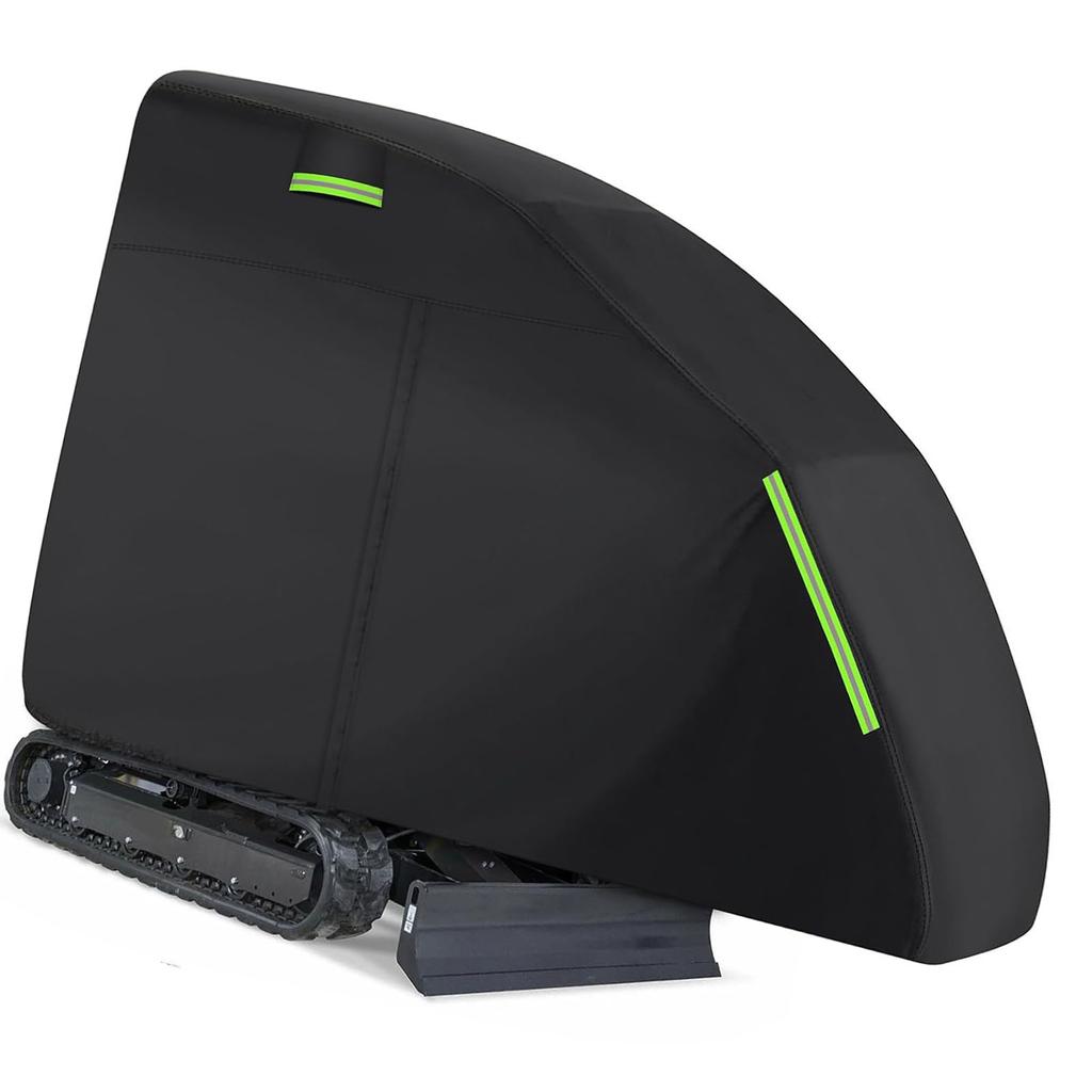 Copertura Mini Escavatore Adatta per Bobcat E20 1760 3530lbs Impermeabile Tessuto Oxford 210D Accessori Esterni con Cerniera Nero