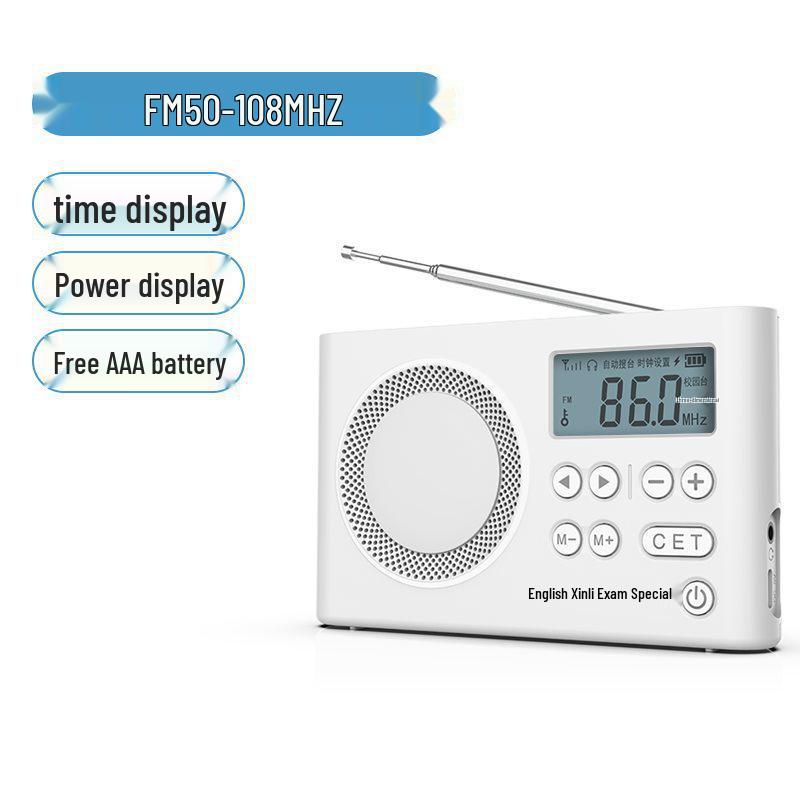 

CET-4/CET-6 Listening Radio FM Receiver for University Exam Preparation
