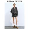 UR Women's Autumn Casual Patch Pocket Short Skirt